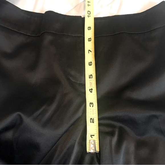 Chico’s black sateen wide leg pants. Size S. Chicos size 0. - Picture 8 of 11